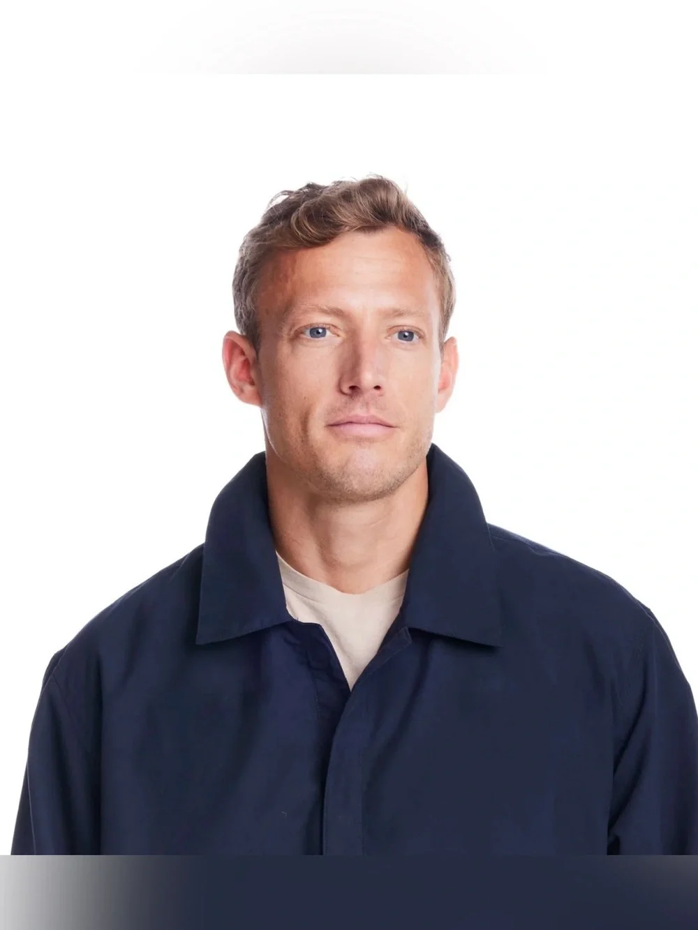 MagnaReady® X Weatherproof® Navy Golf Jacket with Magnetic Closures